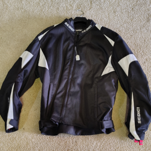 Sedici Black Motorcycle 3XL - Textile - Black -